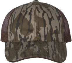 Outdoor Cap Washed Brushed Mesh-Back Camo Cap -Thread Logic Store Outdoor Cap Washed Brushed Mesh Back Camo Cap Mossy Oak BottomlandBrown OSFA 7