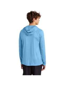 Port & Company Performance Pullover Hooded Tee 25 Port & Company Performance Pullover Hooded Tee -Thread Logic Store PC380H CAROLINABLUE Model Back