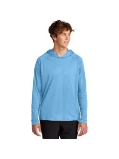 Port & Company Performance Pullover Hooded Tee 24 Port & Company Performance Pullover Hooded Tee -Thread Logic Store PC380H CAROLINABLUE Model Front