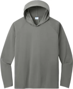 Port & Company Performance Pullover Hooded Tee 26 Port & Company Performance Pullover Hooded Tee -Thread Logic Store PC380H CHARCOAL Flat Front