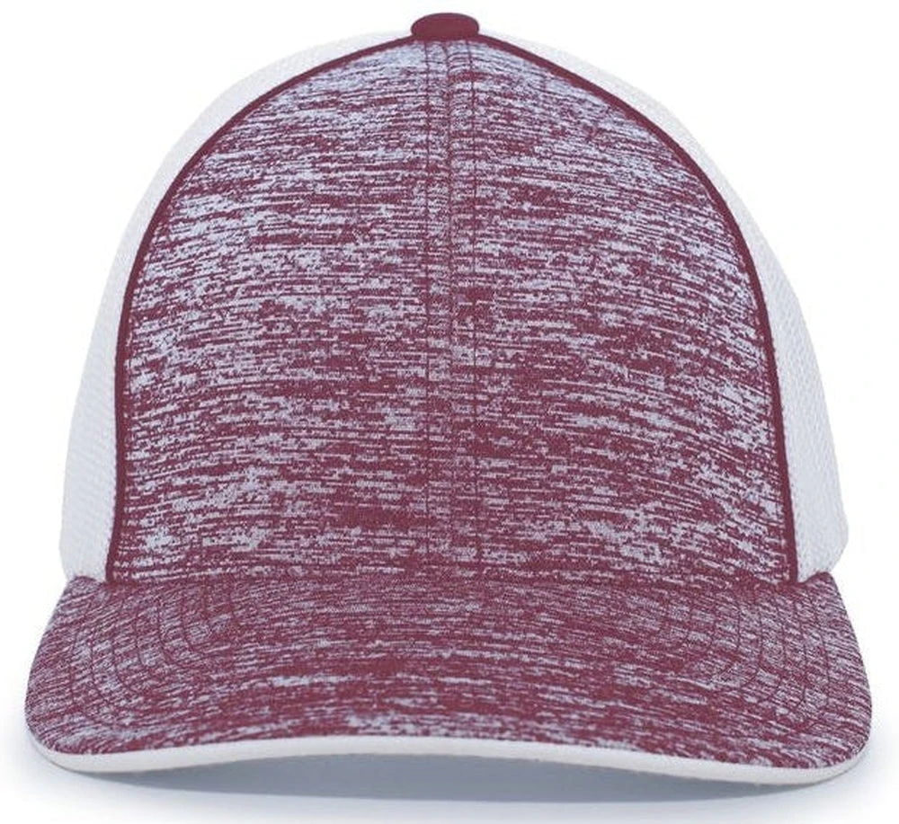 Pacific Headwear Aggressive Heather Trucker Flexfit Cap 8 Pacific Headwear Aggressive Heather Trucker Flexfit Cap - Image 8