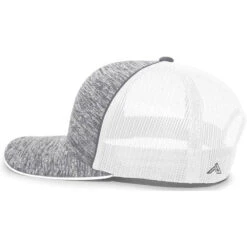 Pacific Headwear Aggressive Heather Trucker Snapback Cap -Thread Logic Store Pacific Headwear Aggressive Heather Trucker Snapback Cap 6