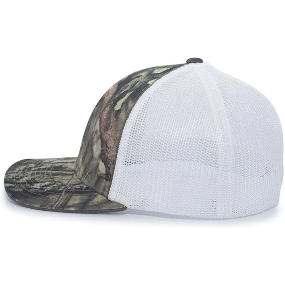 Pacific Headwear Camo Trucker Flexfit Cap 16 Pacific Headwear Camo Trucker Flexfit Cap - Image 16