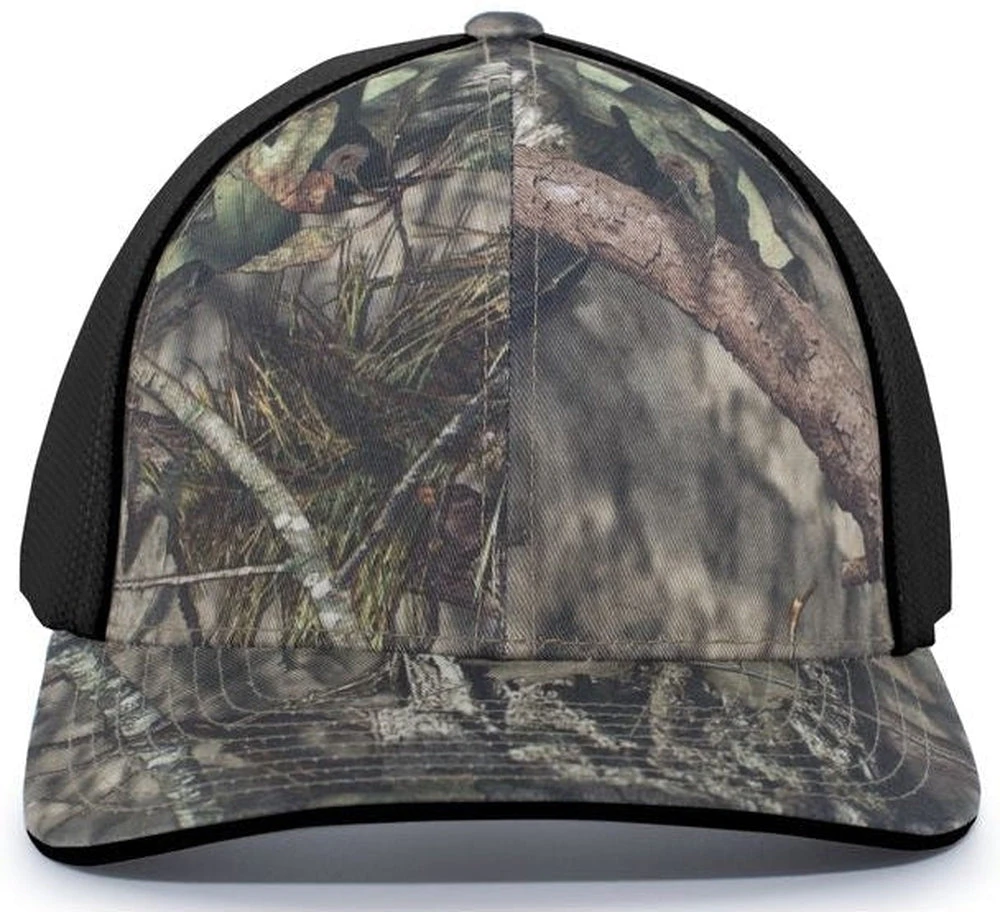 Pacific Headwear Camo Trucker Flexfit Cap 2 Pacific Headwear Camo Trucker Flexfit Cap - Image 2