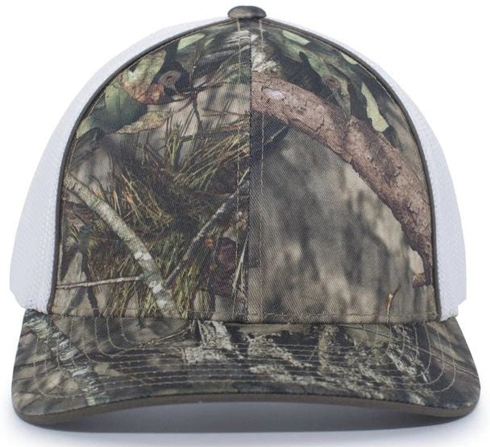 Pacific Headwear Camo Trucker Flexfit Cap 14 Pacific Headwear Camo Trucker Flexfit Cap - Image 14