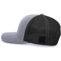 Pacific Headwear Heather Trucker Snapback Cap -Thread Logic Store Pacific Headwear Heather Trucker Snapback Cap 6