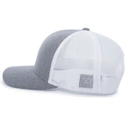 Pacific Headwear Heather Trucker Snapback Cap -Thread Logic Store Pacific Headwear Heather Trucker Snapback Cap 9