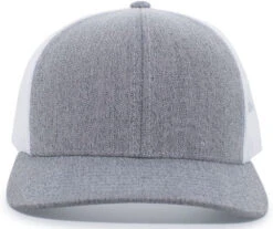 OUTLET-Pacific Headwear Heather Trucker Snapback Cap -Thread Logic Store Pacific Headwear Heather Trucker Snapback Cap Grey HeatherWhiteGrey Heather OSFA 7 70662438 9b92 4f80 b35b c234652706fe