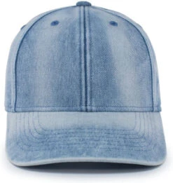 Pacific Headwear Hybrid Denim Dad Cap 32 Pacific Headwear Hybrid Denim Dad Cap -Thread Logic Store Pacific Headwear Hybrid Denim Dad Cap Light Wash OSFA 13