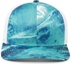 Pacific Headwear Mossy Oak Trucker Snapback -Thread Logic Store Pacific Headwear Mossy Oak Trucker Snapback Mo Elements Wakeform EquatorWhite OSFA 10