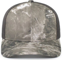 Pacific Headwear Mossy Oak Trucker Snapback -Thread Logic Store Pacific Headwear Mossy Oak Trucker Snapback Mo Elements Wakeform GaleLt Charcoal OSFA 13