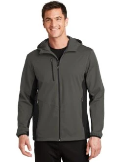 Port Authority Active Hooded Soft Shell Jacket -Thread Logic Store Port Authority Active Hooded Soft Shell Jacket 11