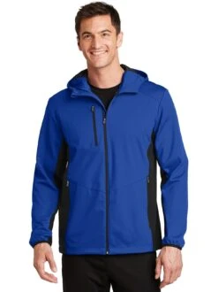 Port Authority Active Hooded Soft Shell Jacket -Thread Logic Store Port Authority Active Hooded Soft Shell Jacket 15