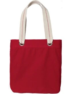 Port Authority Allie Tote 12 Port Authority Allie Tote -Thread Logic Store Port Authority Allie Tote SangriaCharcoal 4