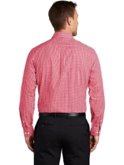 Port Authority Broadcloth Gingham Easy Care Shirt -Thread Logic Store Port Authority Broadcloth Gingham Easy Care Shirt 12