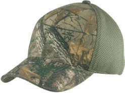Port Authority Camouflage Cap With Air Mesh Back -Thread Logic Store Port Authority Camouflage Cap With Air Mesh Back Realtree XtraGreen Mesh OSFA 2