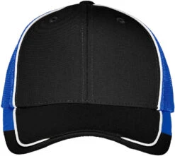 Port Authority Colorblock Mesh Back Cap 11 Port Authority Colorblock Mesh Back Cap -Thread Logic Store Port Authority Colorblock Mesh Back Cap BlackWhiteTrue Royal OSFA 2