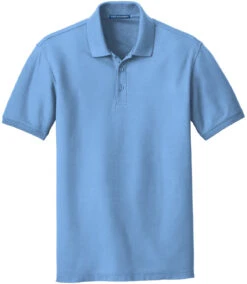 Port Authority Core Classic Pique Polo -Thread Logic Store Port Authority Core Classic Pique Polo Carolina Blue S 9