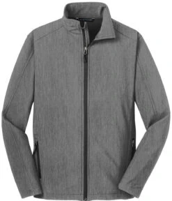 4-DAY EXPRESS - Port Authority Core Soft Shell Jacket -Thread Logic Store Port Authority Core Soft Shell Jacket Pearl Grey Heather XS 29 bbe09527 d886 4e5c 88b3 8bd883417d76