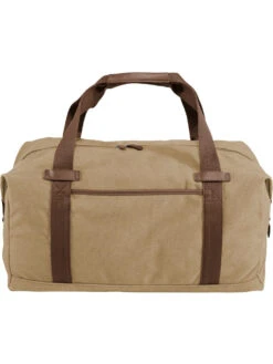 Port Authority Cotton Canvas Duffle -Thread Logic Store Port Authority Cotton Canvas Duffle Desert Khaki 2