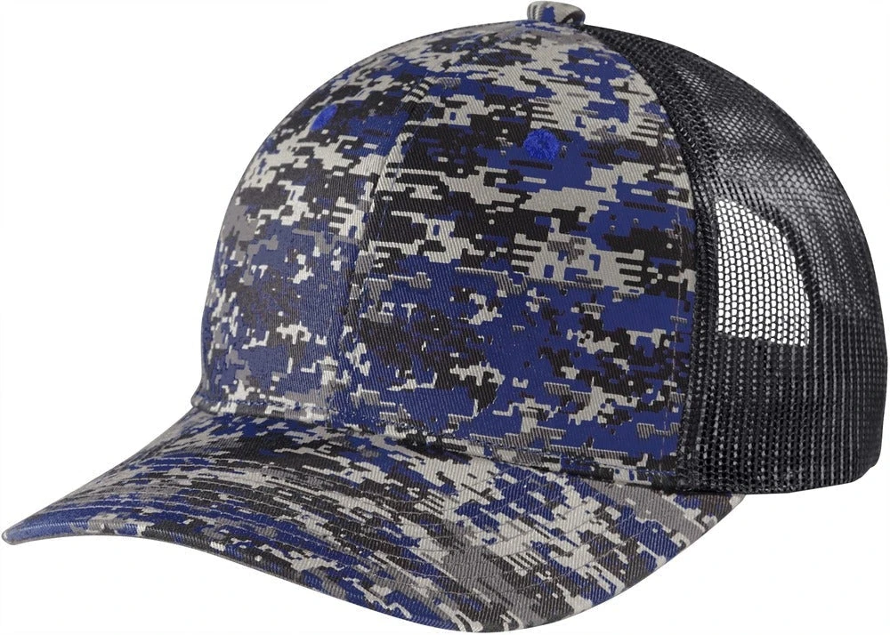 Port Authority Digi Camo Snapback Trucker Cap 13 Port Authority Digi Camo Snapback Trucker Cap - Image 13