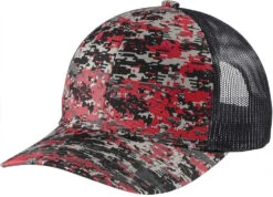 Port Authority Digi Camo Snapback Trucker Cap 19 Port Authority Digi Camo Snapback Trucker Cap -Thread Logic Store Port Authority Digi Camo Snapback Trucker Cap 3