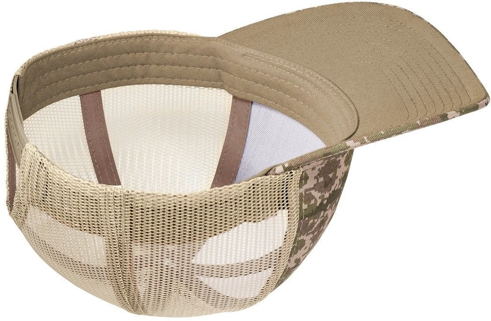 Port Authority Digi Camo Snapback Trucker Cap 8 Port Authority Digi Camo Snapback Trucker Cap - Image 8