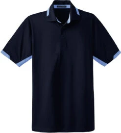 Port Authority Dry Zone Colorblock Ottoman Polo 26 Port Authority Dry Zone Colorblock Ottoman Polo -Thread Logic Store Port Authority Dry Zone Colorblock Ottoman Polo NavyBlue Lake S 9