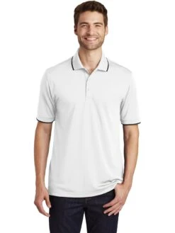 Port Authority Dry Zone UV Micro-Mesh Tipped Polo 39 Port Authority Dry Zone UV Micro-Mesh Tipped Polo -Thread Logic Store Port Authority Dry Zone UV Micro Mesh Tipped Polo 19