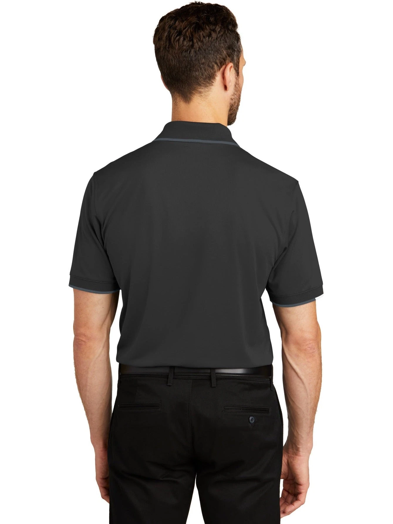 Port Authority Dry Zone UV Micro-Mesh Tipped Polo 5 Port Authority Dry Zone UV Micro-Mesh Tipped Polo - Image 5