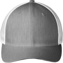 Port Authority Flexfit Mesh Back Cap -Thread Logic Store Port Authority Flexfit Mesh Back Cap Heather GreyWhite SM 16
