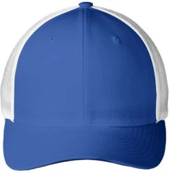 Port Authority Flexfit Mesh Back Cap -Thread Logic Store Port Authority Flexfit Mesh Back Cap True RoyalWhite SM 13