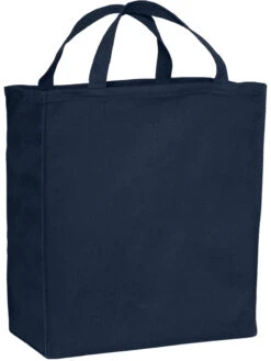 Port Authority Ideal Twill Grocery Tote -Thread Logic Store Port Authority Ideal Twill Grocery Tote Navy 4
