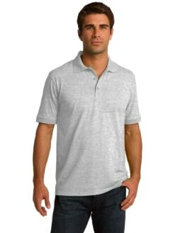 Port & Company Jersey Knit Polo Shirt -Thread Logic Store Port Authority Jersey Knit Polo Shirt 7