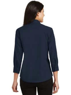 Port Authority Ladies 3/4-Sleeve Easy Care -Thread Logic Store Port Authority Ladies 34 Sleeve Easy Care 16
