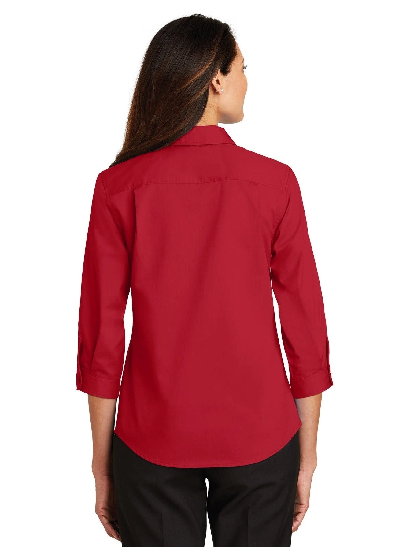 Port Authority Ladies 3/4 Sleeve SuperPro Twill Shirt 17 Port Authority Ladies 3/4 Sleeve SuperPro Twill Shirt - Image 17