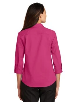 Port Authority Ladies 3/4 Sleeve SuperPro Twill Shirt 24 Port Authority Ladies 3/4 Sleeve SuperPro Twill Shirt -Thread Logic Store Port Authority Ladies 34 Sleeve SuperPro Twill Shirt 4