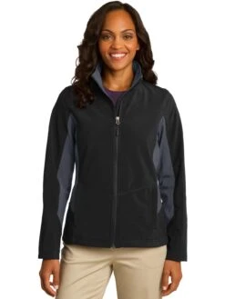 Port Authority Ladies Colorblock Soft Shell 12 Port Authority Ladies Colorblock Soft Shell -Thread Logic Store Port Authority Ladies Colorblock Soft Shell 3