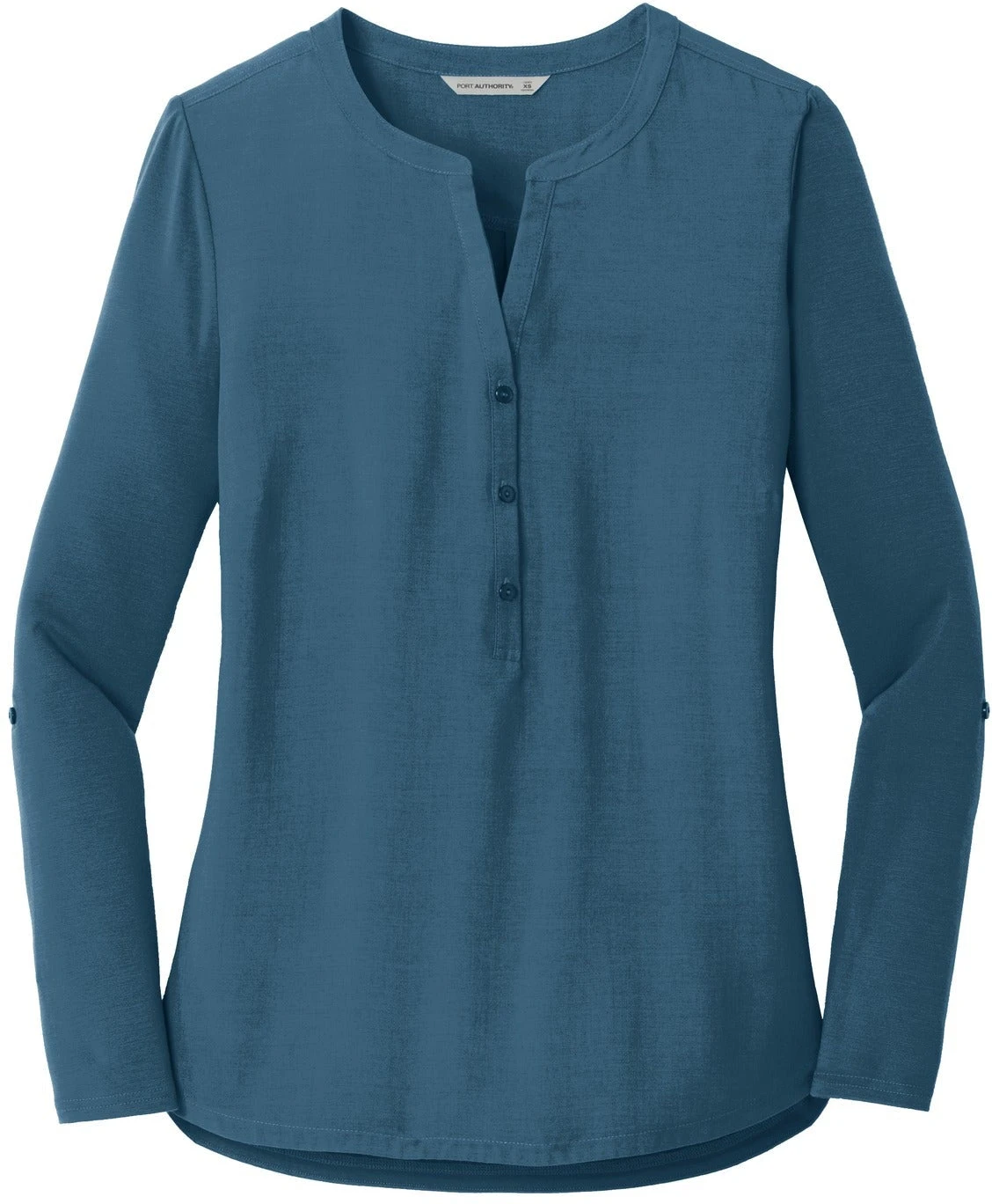 Port Authority Ladies Concept Henley Tunic 6 Port Authority Ladies Concept Henley Tunic - Image 6