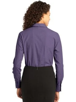 Port Authority Ladies Crosshatch Easy Care Shirt -Thread Logic Store Port Authority Ladies Crosshatch Easy Care Shirt 12