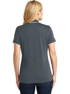 Port Authority Ladies Dry Zone UV Micro-Mesh Tipped Polo 25 Port Authority Ladies Dry Zone UV Micro-Mesh Tipped Polo -Thread Logic Store Port Authority Ladies Dry Zone UV Micro Mesh Tipped Polo 8