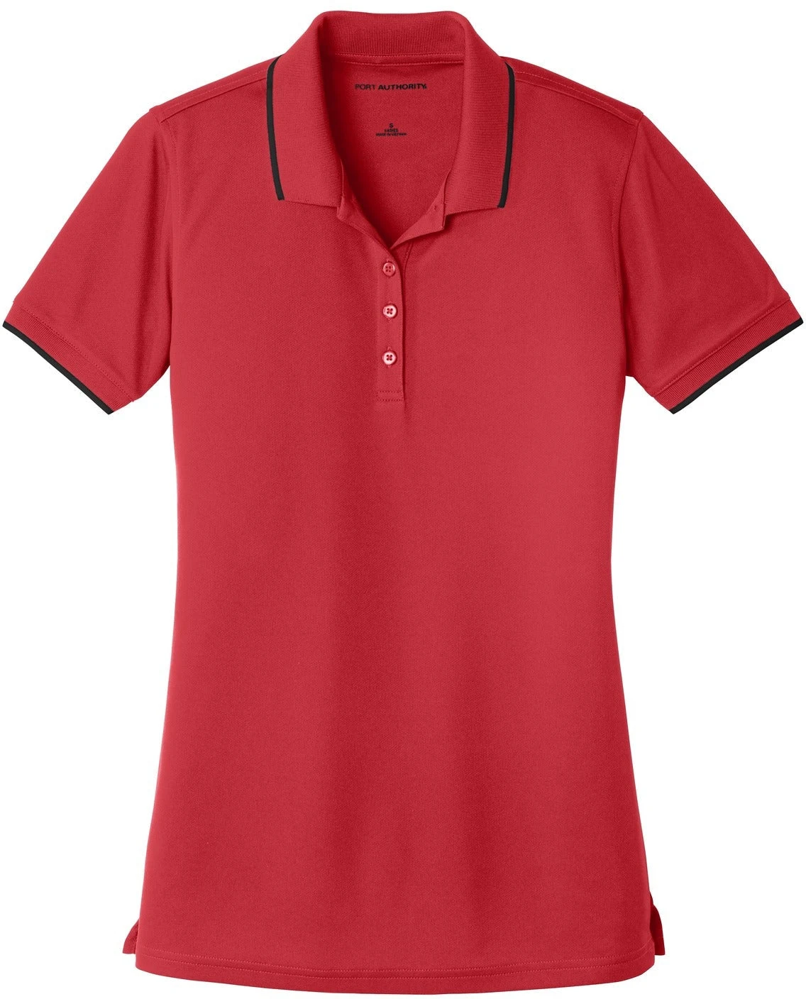 Port Authority Ladies Dry Zone UV Micro-Mesh Tipped Polo 10 Port Authority Ladies Dry Zone UV Micro-Mesh Tipped Polo - Image 10