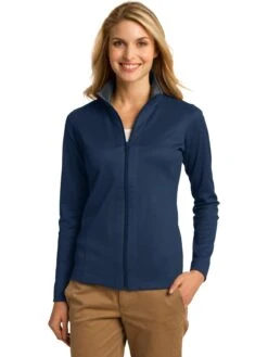 Port Authority Ladies Heavyweight Vertical Texture Full-Zip -Thread Logic Store Port Authority Ladies Heavyweight Vertical Texture Full Zip 11