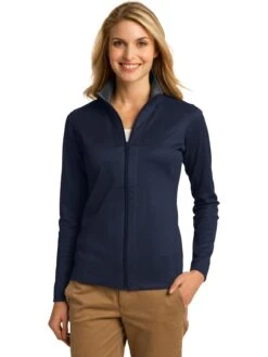 Port Authority Ladies Heavyweight Vertical Texture Full-Zip -Thread Logic Store Port Authority Ladies Heavyweight Vertical Texture Full Zip 15