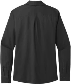 Port Authority Ladies Long Sleeve Performance Staff Shirt -Thread Logic Store Port Authority Ladies Long Sleeve Performance Staff Shirt 2