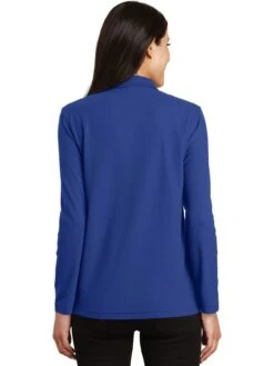 Port Authority Ladies Long Sleeve Silk Touch Polo Shirt -Thread Logic Store Port Authority Ladies Long Sleeve Silk Touch Polo Shirt 19