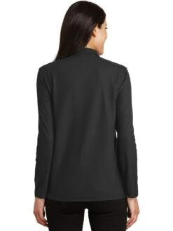 Port Authority Ladies Long Sleeve Silk Touch Polo Shirt -Thread Logic Store Port Authority Ladies Long Sleeve Silk Touch Polo Shirt 4