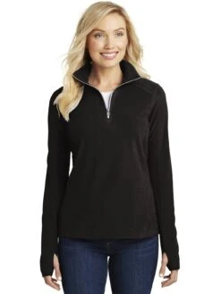 Port Authority Ladies Microfleece 1/2 Zip Pullover 14 Port Authority Ladies Microfleece 1/2 Zip Pullover -Thread Logic Store Port Authority Ladies Microfleece 12 Zip Pullover 3