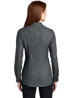 Port Authority Ladies Pincheck Easy Care Shirt -Thread Logic Store Port Authority Ladies Pincheck Easy Care Shirt 4