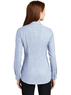 Port Authority Ladies Pincheck Easy Care Shirt -Thread Logic Store Port Authority Ladies Pincheck Easy Care Shirt 8